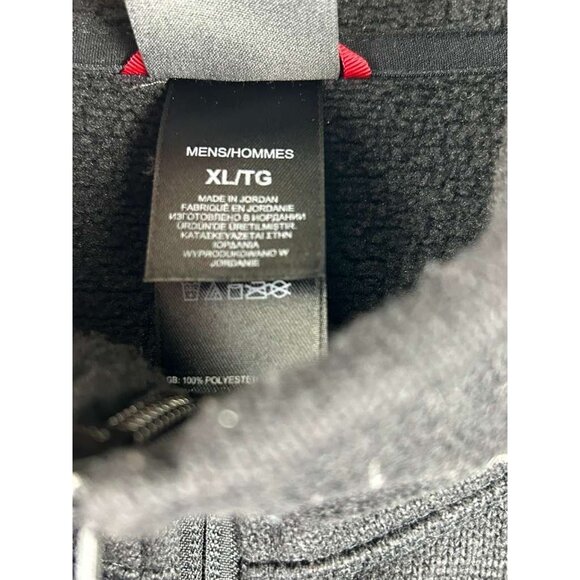 The North Face Jacket Men's Size XL Black Fleece Full Zip With Pockets - Picture 3 of 12